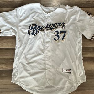 Milwaukee Brewers Jersey Size 56